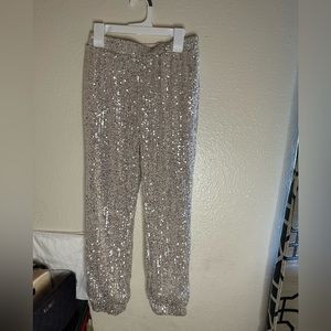 Sequined pants for big girl